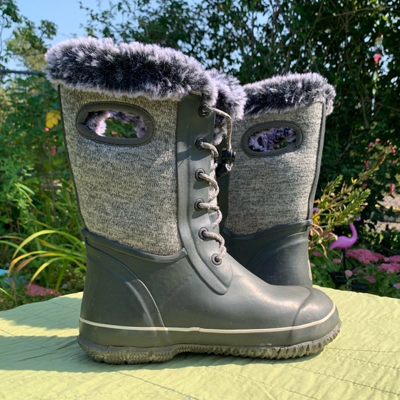 Like⭐️NEW⭐️BOGS Waterproof Boots •-40 Insulation •Size 4 •Girls Boys - Picture 7 of 15